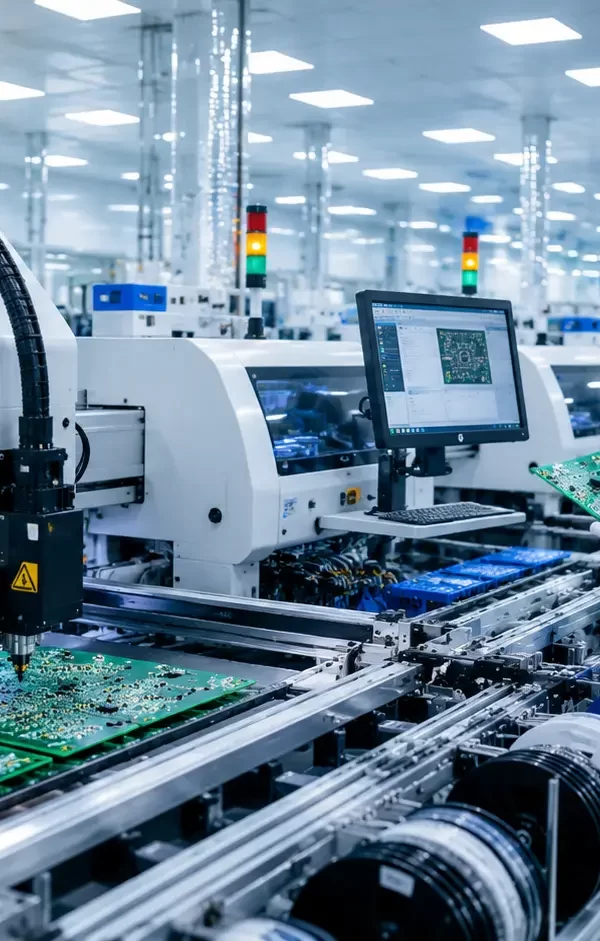 OEM PCB manufacturing services India with automated SMT production line