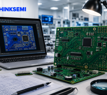 Printed circuit board company with automated PCB assembly production line