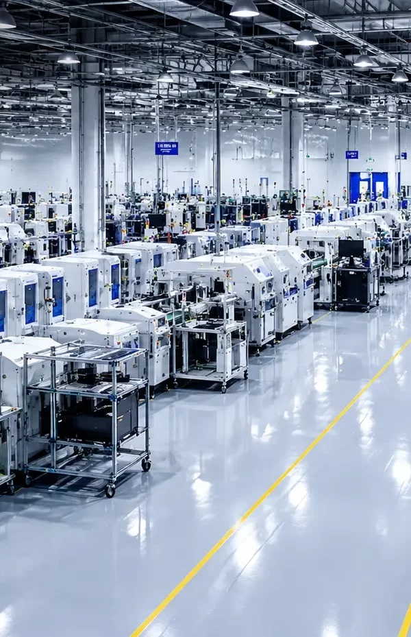 Top electronic manufacturing service in India with automated PCB assembly line