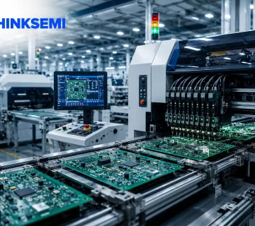 Printed circuit boards assembly with automated SMT manufacturing systems