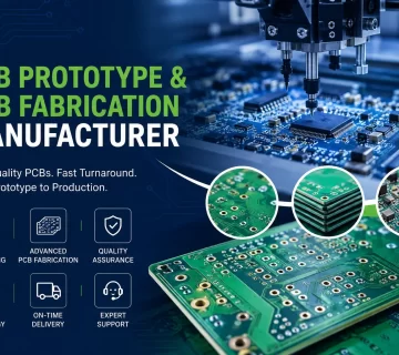 PCB Prototype & PCB Fabrication Manufacturer using automated SMT production line for high quality printed circuit board manufacturing 