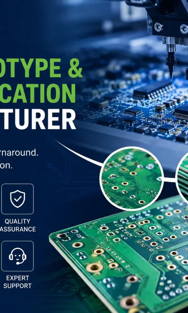 PCB Prototype & PCB Fabrication Manufacturer using automated SMT production line for high quality printed circuit board manufacturing 