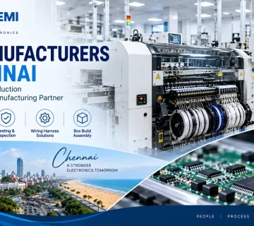PCB manufacturers in Chennai using advanced SMT assembly and electronics manufacturing equipment