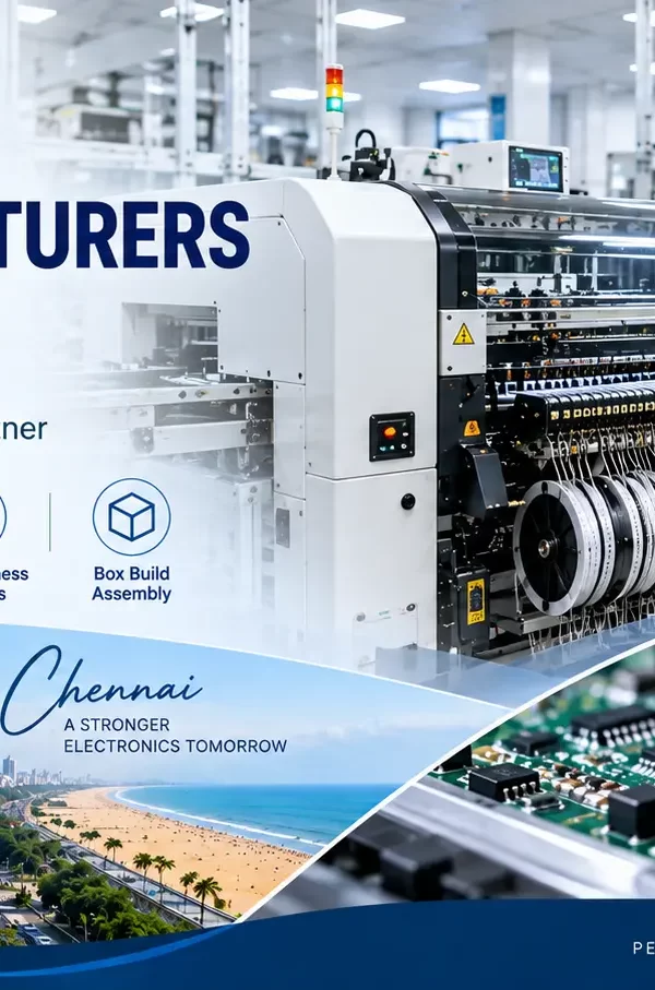 PCB manufacturers in Chennai using advanced SMT assembly and electronics manufacturing equipment